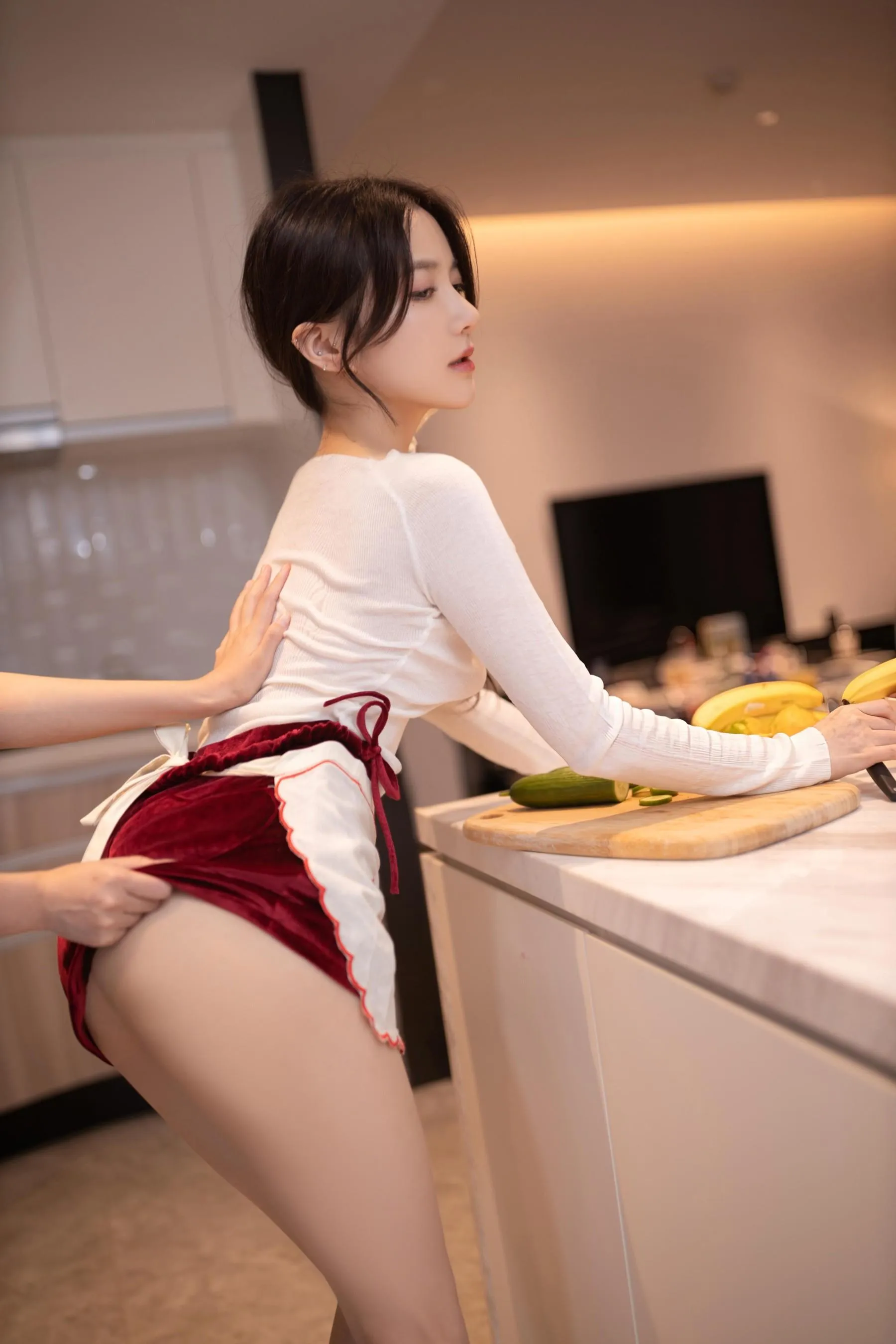 NO.0003 秀人名模鱼子酱Fish内部私购未上架《暗墙》写真 [73P]插图6